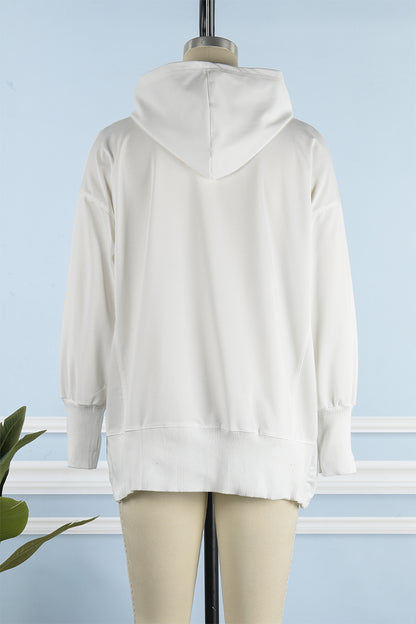 Casual Solid Pocket Buckle Hooded Collar Hoodies(14 Colors))