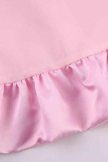 Elegant Solid Patchwork High Waist Type A Solid Color Bottoms(3 Colors)