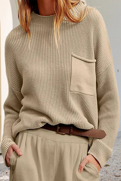 Casual Solid O Neck Tops